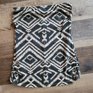 Aztec tube top.